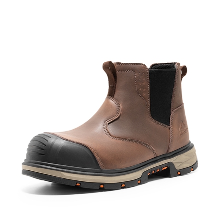 Men s Work Boots Steel Toe Waterproof Leather Boots NORTIV 8
